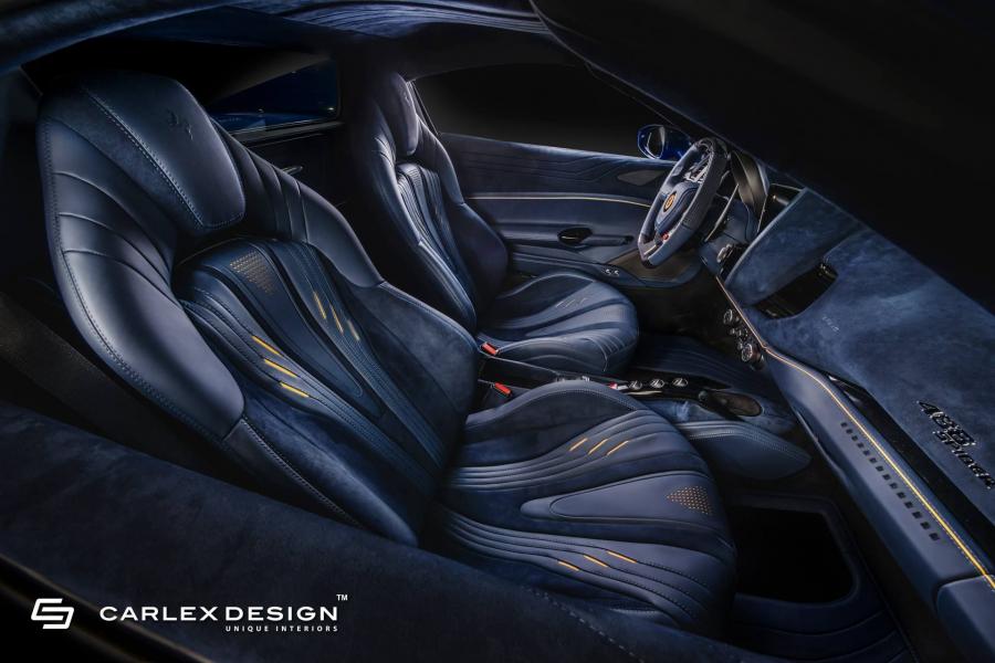 Интерьер Ferrari 488 Spider by Carlex Design 2018 года  (фото 11 из 20)